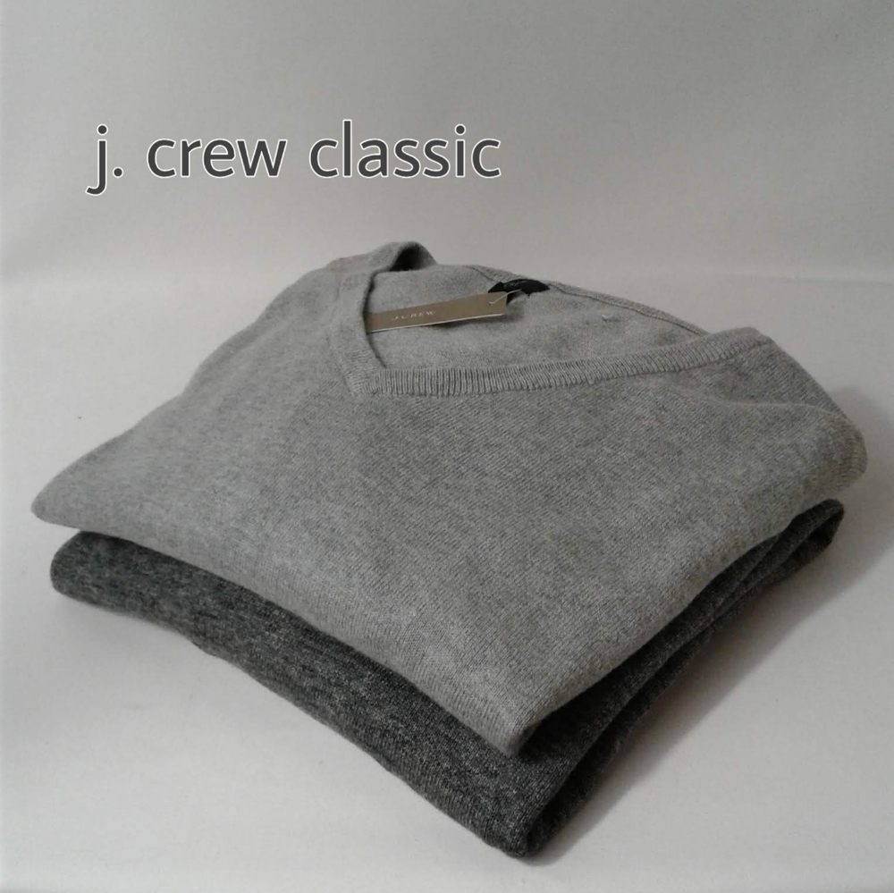 NWT (One) Cotton-cashmere V-neck sweater